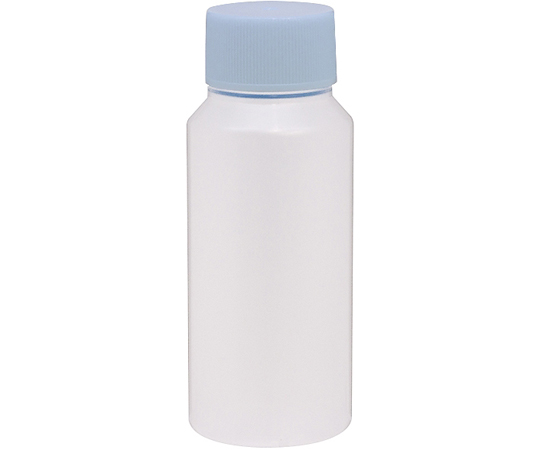 NK投薬瓶 60mL ノーマルキャップ（スカイブルー：水） 目盛印刷なし 1箱（200本入） B0170-900AQ