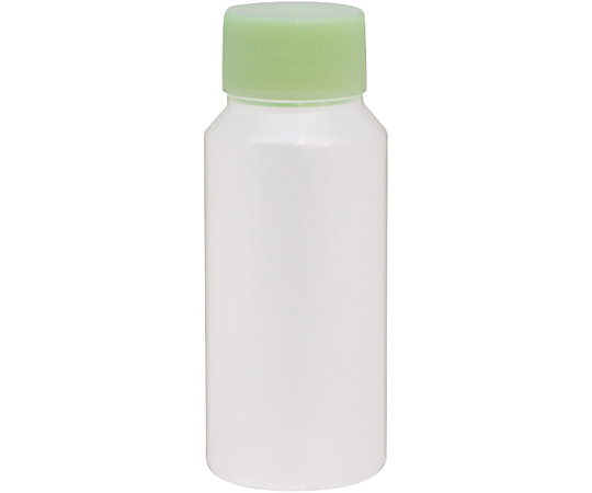 NK投薬瓶 60mL ノーマルキャップ（ライトグリーン：竹） 目盛印刷なし 1箱（200本入） B0170-900TK