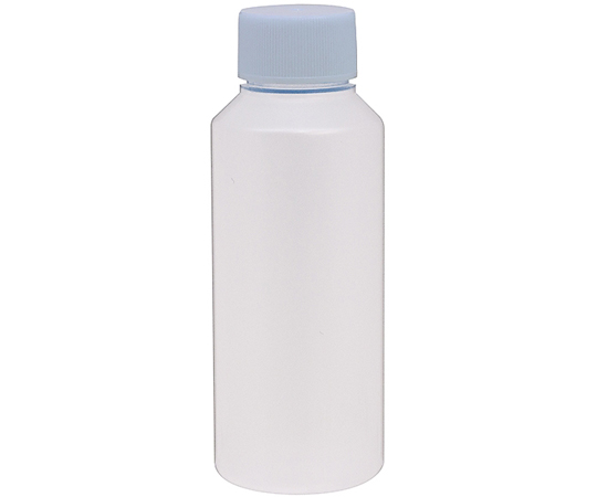 NK投薬瓶 100mL ノーマルキャップ（スカイブルー：水） 目盛印刷なし 1箱（200本入） B01A0-900AQ