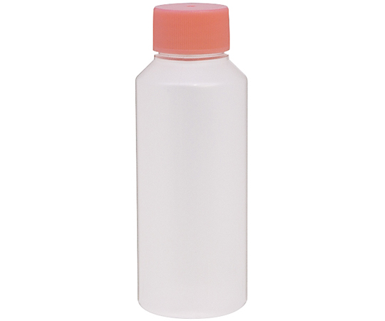NK投薬瓶 100mL ノーマルキャップ（ピンク） 目盛印刷なし 1箱（200本入） B01A0-900PK
