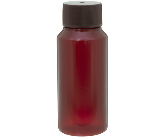 NK茶投薬瓶 60mL ノーマルキャップ（ブラウン：茶） 目盛印刷なし 1箱（200本入）