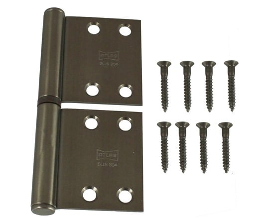 左右兼用旗丁番102×89mm　LU