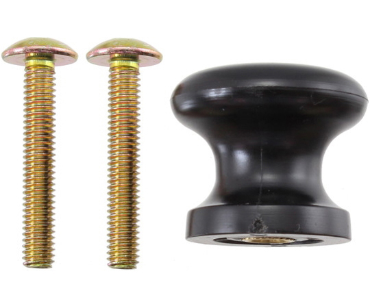 PCスターツマミ　22mm　ブラック