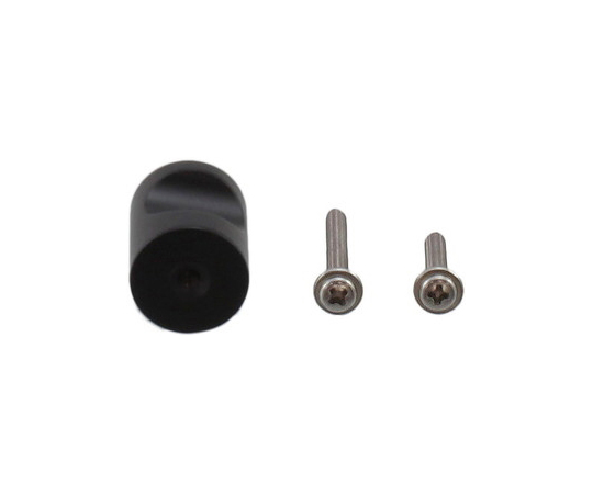 SUS201　ラウンドツマミ　φ20mm　黒ニッケル