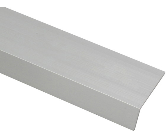 アルミ不等辺アングル　2.0×20×50mm　1m　シルバー