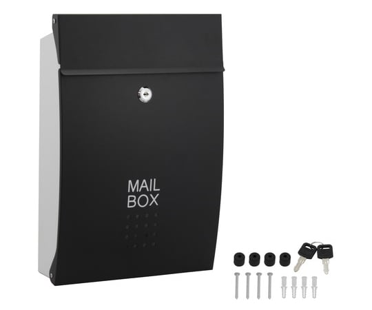 メールボックス　ブラック