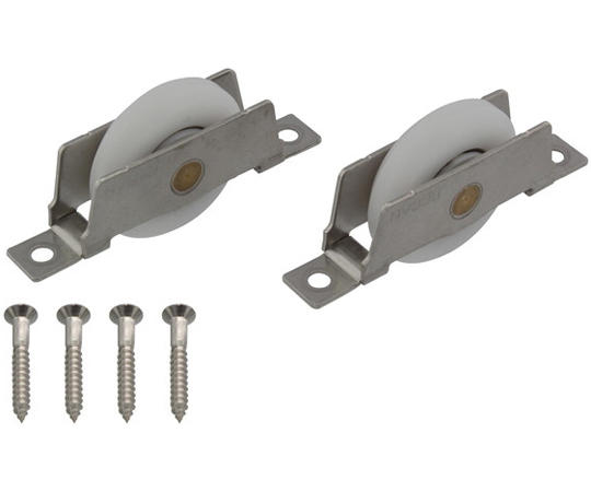 精密防音戸車　ベアリング入　V　2個入