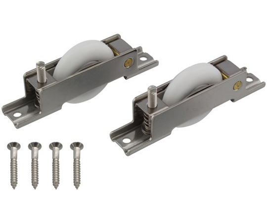 精密防音戸車　B入　調整式　V　2個入