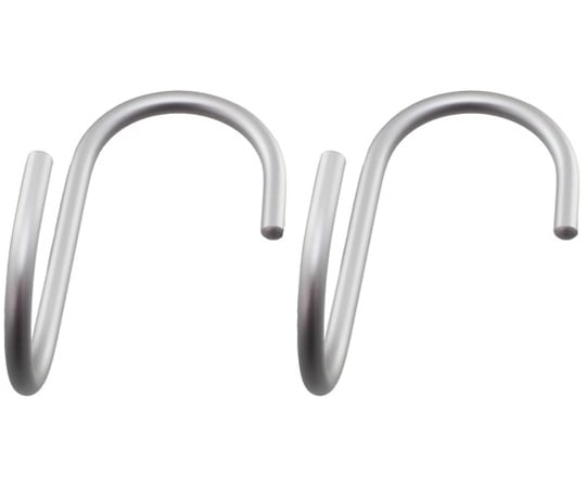 アルミ直角Sフック　大　シルバー　2本入