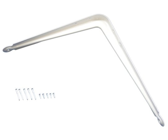 ホワイト棚受　350mm×400mm