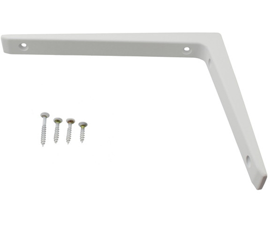 アルミ棚受　200×250mm　ホワイト