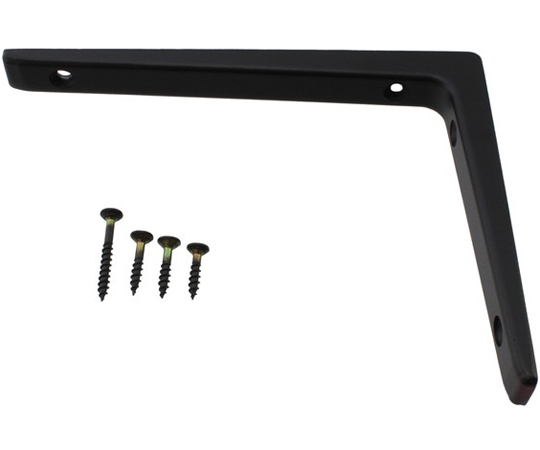 アルミ棚受　150×200mm　ブラック