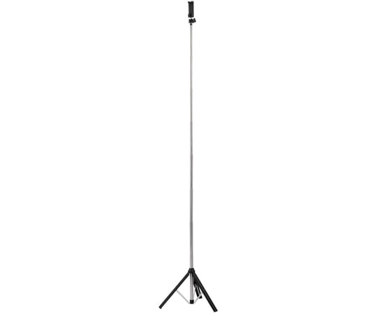 スマートフォン用三脚　ロングタイプ　最大1600mm　アクセサリーシュー付　ブラック