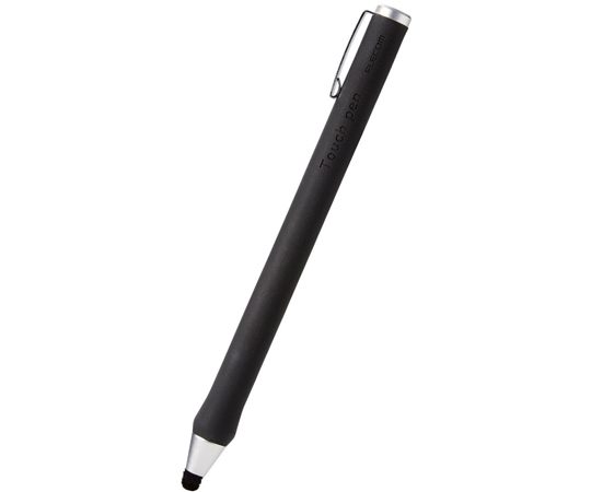 タッチペン スマホ・タブレット用 ボールペン型 超感度タイプ ブラック P-TPBPENBK