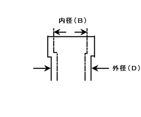 90度曲げパイプ　両側差し込みタイプ（L型・鉄製メッキ管）鉄製クランプ2個付　35mm　36mm　DA-035