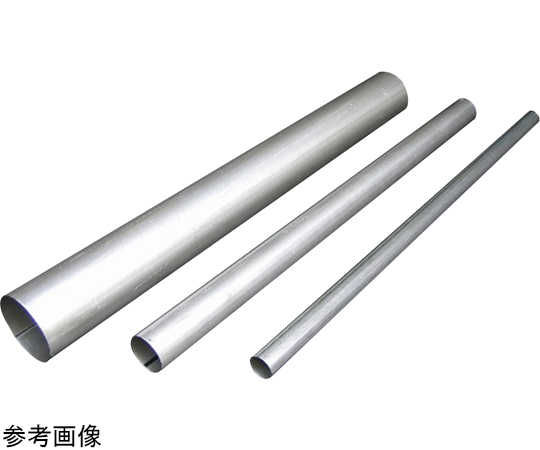 鉄パイプ 64-9728-60 ストレートパイプ （スチール製） 1メートル 61.8mm 01-065