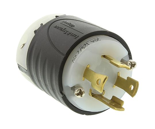 ターンロック　プラグ　3P4W　30A　L14-30P　IP20