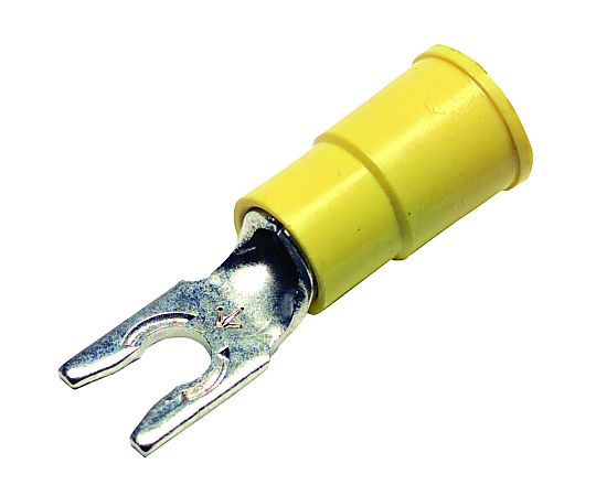 ターミナル　ロッキング　フォーク　#6　クリンプ　イエロー