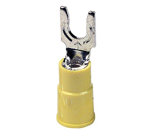 ターミナル　ロッキング　フォーク　#8　クリンプ　イエロー