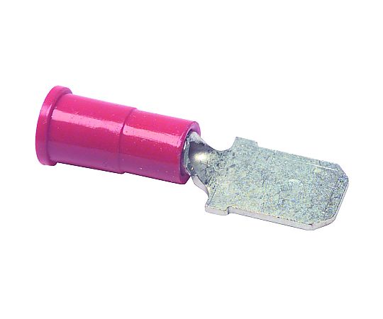 ターミナル　オス　ディスコネクトCT　0.25IN　クリンプ　レッド
