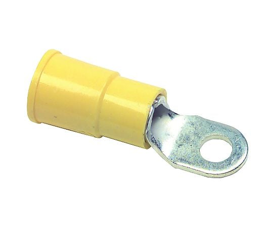 ターミナル　リング　タング　#6　クリンプ　イエロー