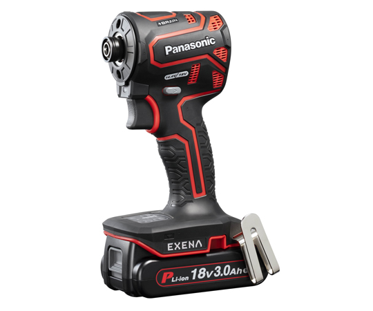 充電インパクトドライバー　18V 3.0Ah（PNタイプ）　赤
