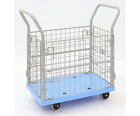 小型静音樹脂網台車　完成品