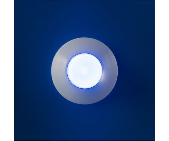 LED表示灯　白　発光色：青　リード線付き