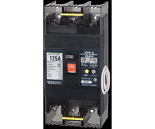 中性線欠相保護付漏電遮断器　120A　W2