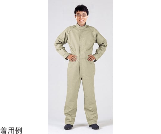 アラミド綿混耐熱つなぎ服　Lサイズ