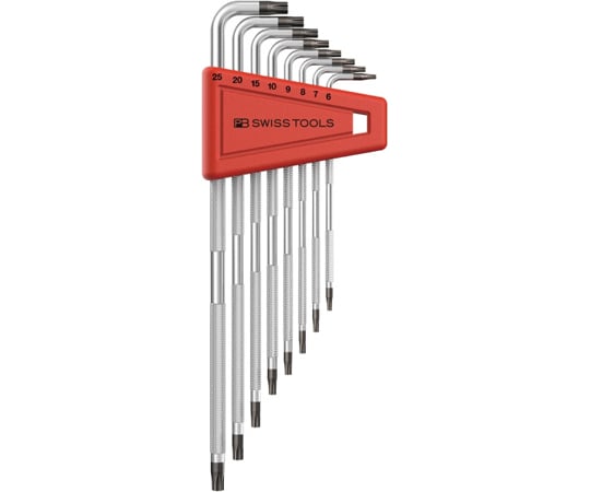 ローレット入L型ヘクスローブレンチセット　パック無し