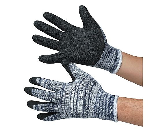 天然ゴム背抜き手袋　ラバーレックスストロング　3双組　Mサイズ