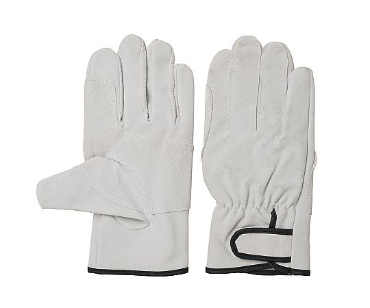 豚床革手袋　マジックテープ　アテ付　10双組　Mサイズ