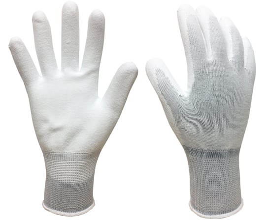 ウレタン背抜き手袋　ウレタンライナー　10双組　Lサイズ