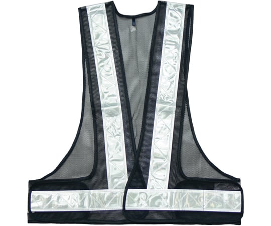 安全ベスト　5cm　紺×銀
