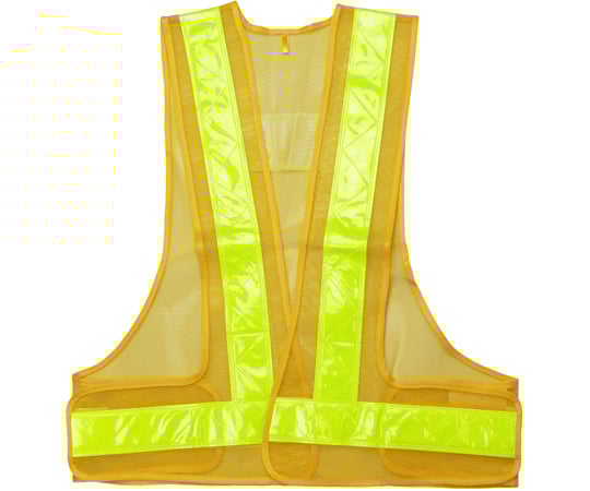 安全ベスト　5cm　黄×黄