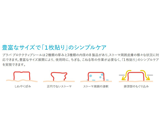 65-0319-40 ブラバ プロテクティブシール 厚み4.2mm×内径27mm×外