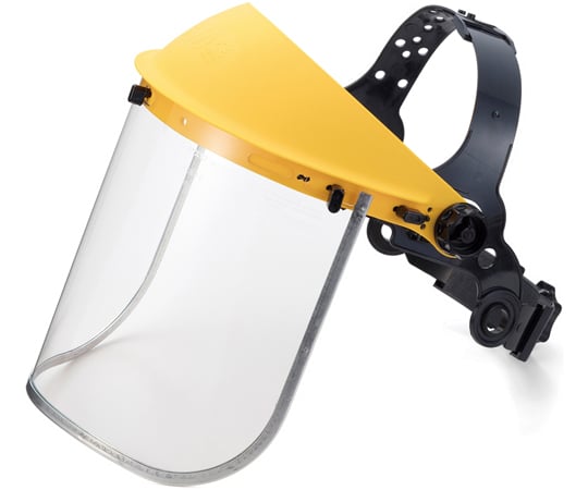 直かぶり型防災面