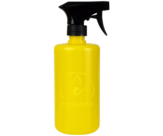 スプレーボトル　黄　静電気防止　低密度ポリエチレン　480cc