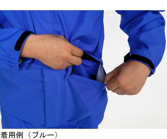 【未使用】前垣 AP2000 ゴアテックスレインスーツ ブルー 4Lサイズ AP2000 AP2000ゴアテックスレインスーツ MAEGAKI(前垣) ブルー色
