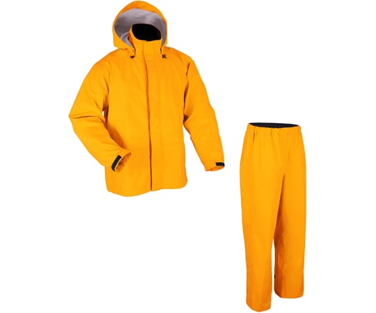 ゴアテックスレインスーツ　オレンジ　5L