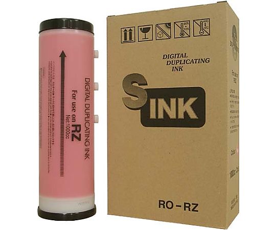 汎用インク Zタイプ/REインクZ 赤用（2個入）　RO-RZｱｶ