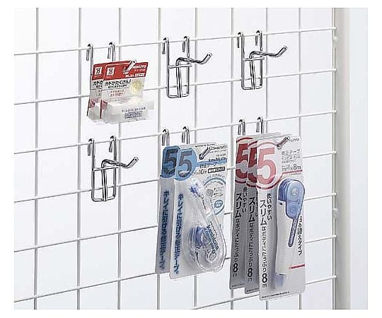 65-0365-36 メッシュ用フックφ5 長さ50mm 10本入 NF505 【AXEL】 アズワン