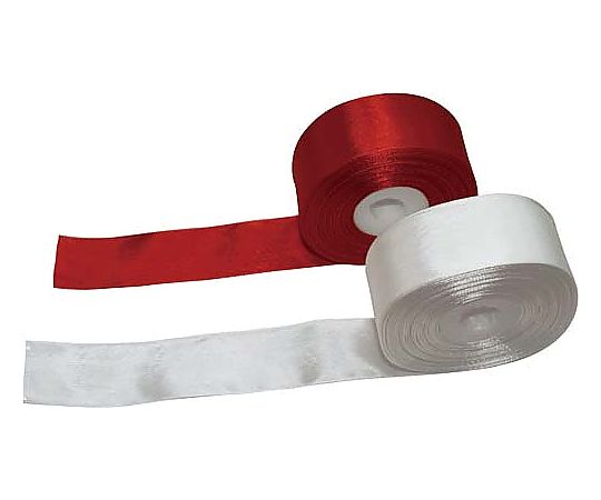 65-0369-69 テープカット用リボン 紅白 10m 1パック(2個入 65-0369-69 テープカット用リボン 紅白 10m 1パック(2個入