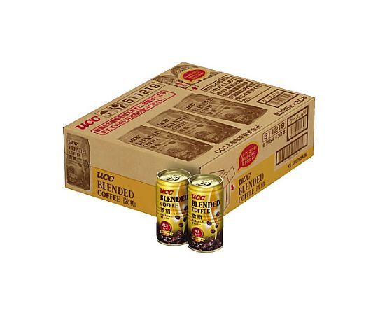 65-0372-49 UCC ブレンドコーヒー（微糖） 185g 30缶 503491 【AXEL