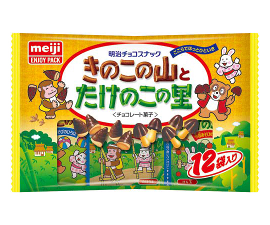 ［取扱停止］きのこの山とたけのこの里　12袋入　026404