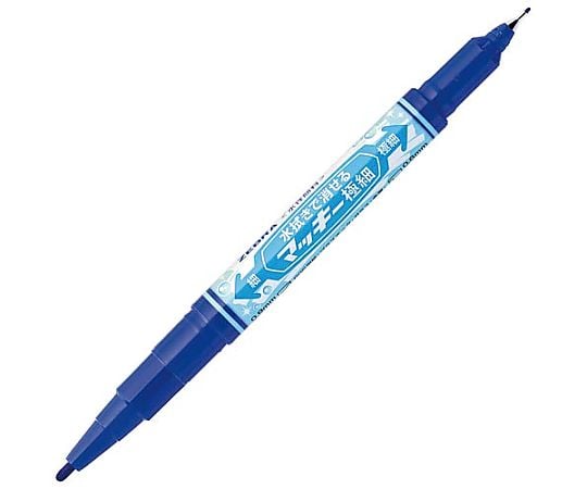取扱を終了した商品です］水拭きで消せるマッキー極細 青 P-WYTS17-BL