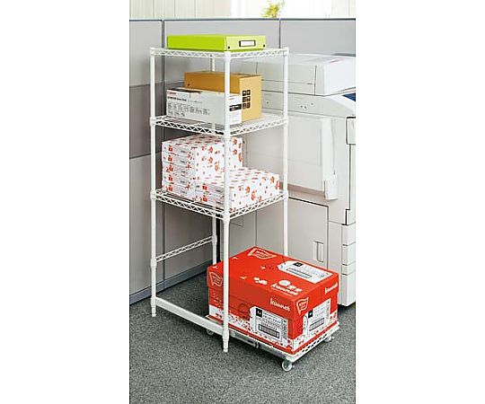 コピー用紙専用ラック2 スリムタイプ　LFDM4412LWH