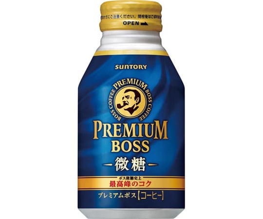 65-0399-50 プレミアムボス 微糖 260g 24本缶 278042 【AXEL】 アズワン