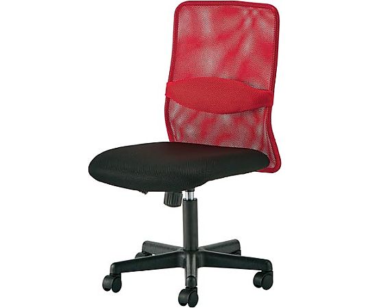 じぇいきち 65-0407-25 ランバーメッシュチェア ブラック 243634 【AXEL】 アズワン